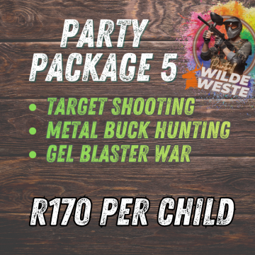 Party Package 5 p/child