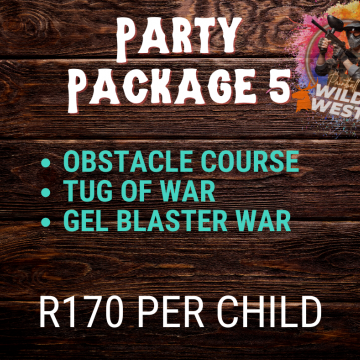 Party Package 5 p/child